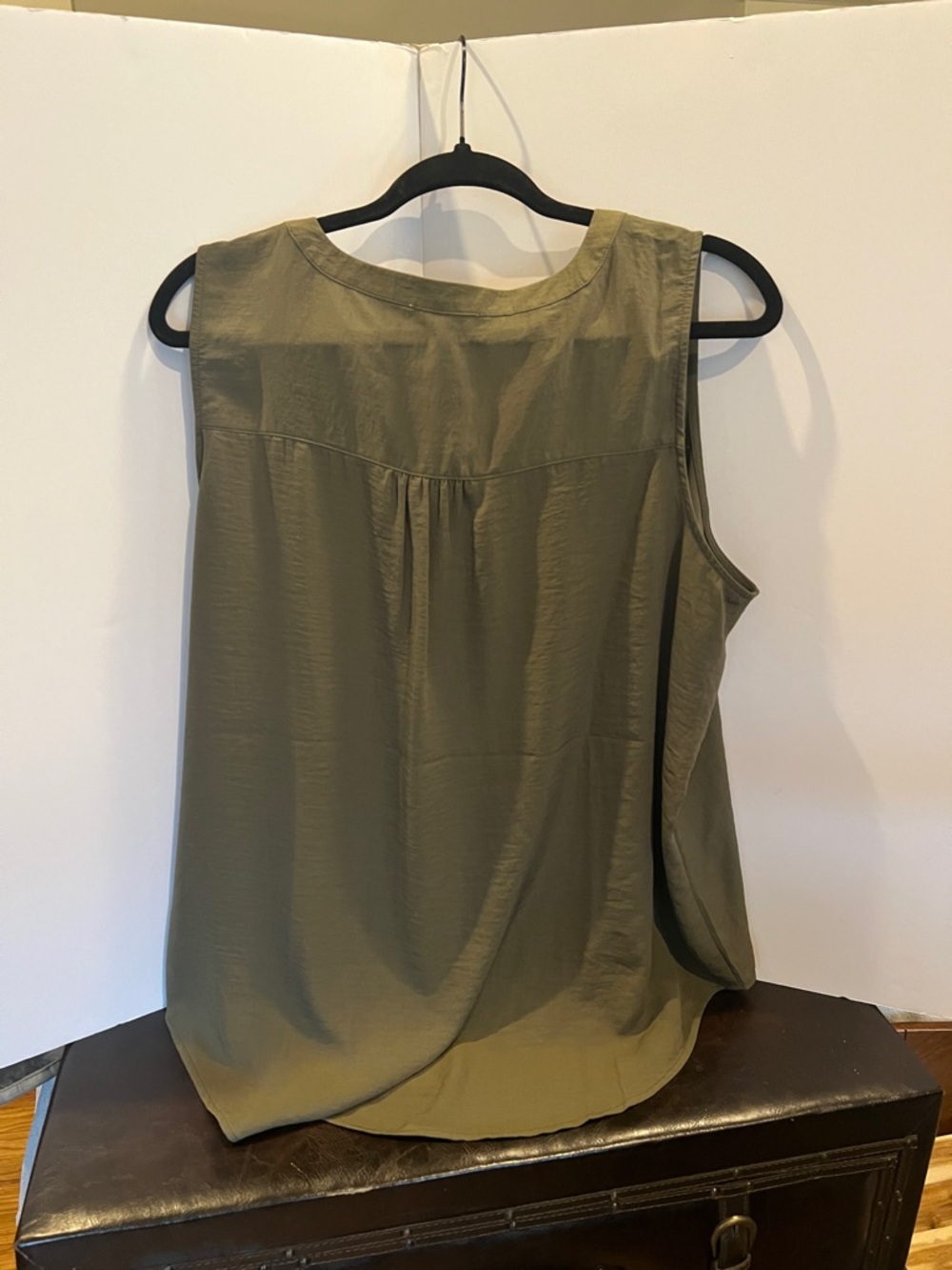 Maurices Olive Green Sleeveless V-Neck Camisole - Picture 5 of 5